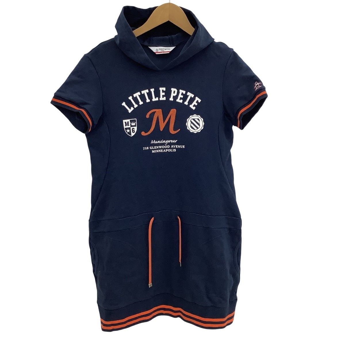 Munsingwear マンシングウェア レディース ワンピース SIZE L ネイビー