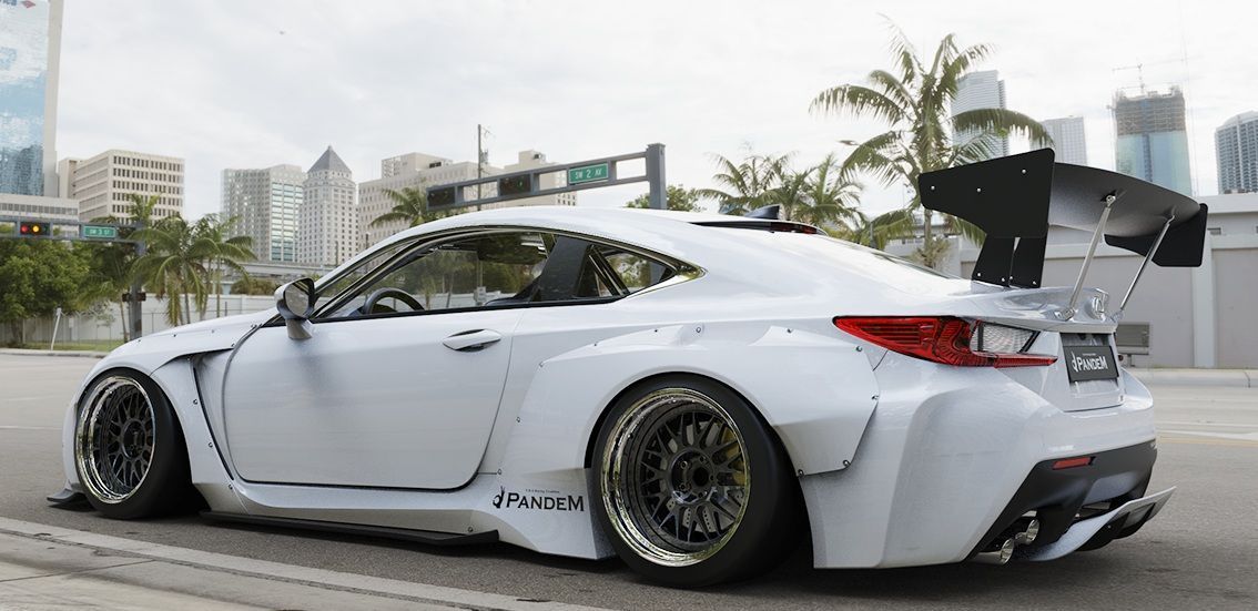 M's】 レクサス RC F USC10 前期 (2014.10-2018.10) PANDEM V2 GT