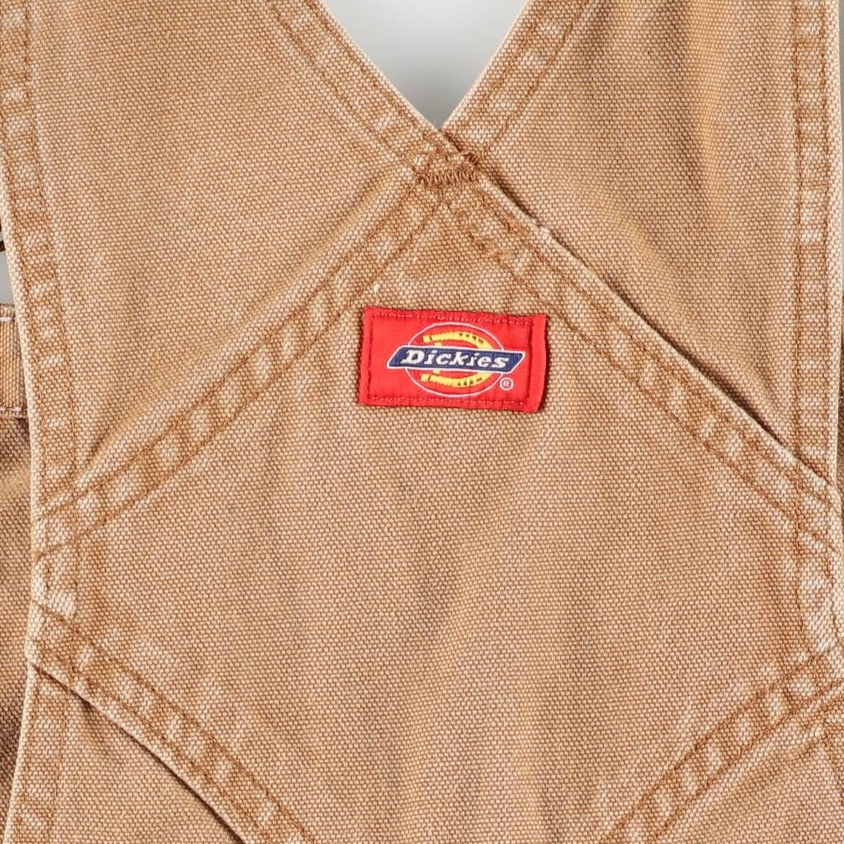 古着 ディッキーズ Dickies ダック オーバーオール メンズw34相当