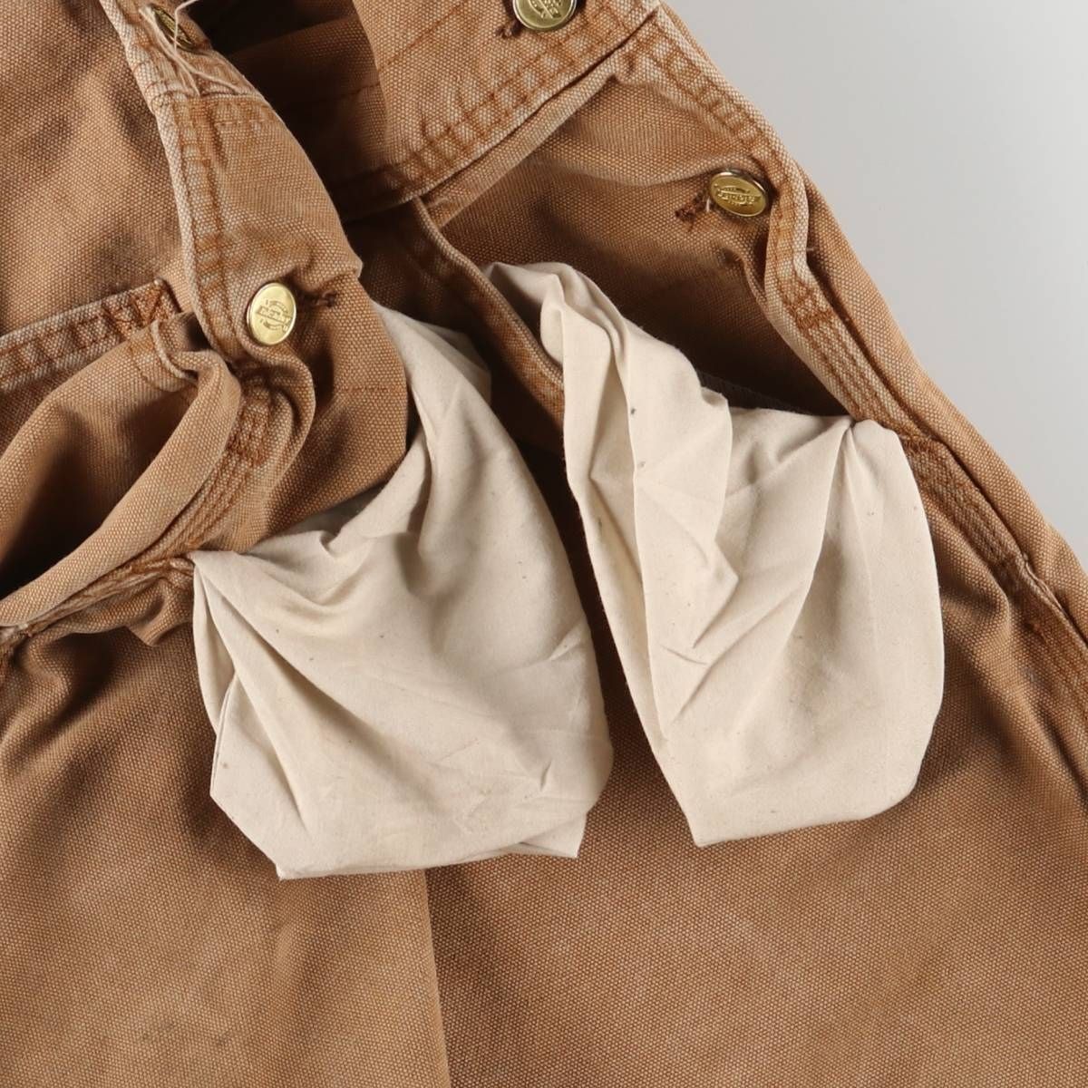 古着 ディッキーズ Dickies ダック オーバーオール メンズw34相当