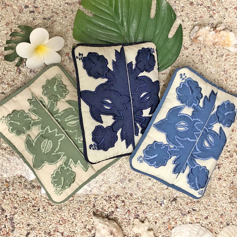 新品】ハワイアンキルト ポケットティッシュケース ホヌ柄 Hawaiian