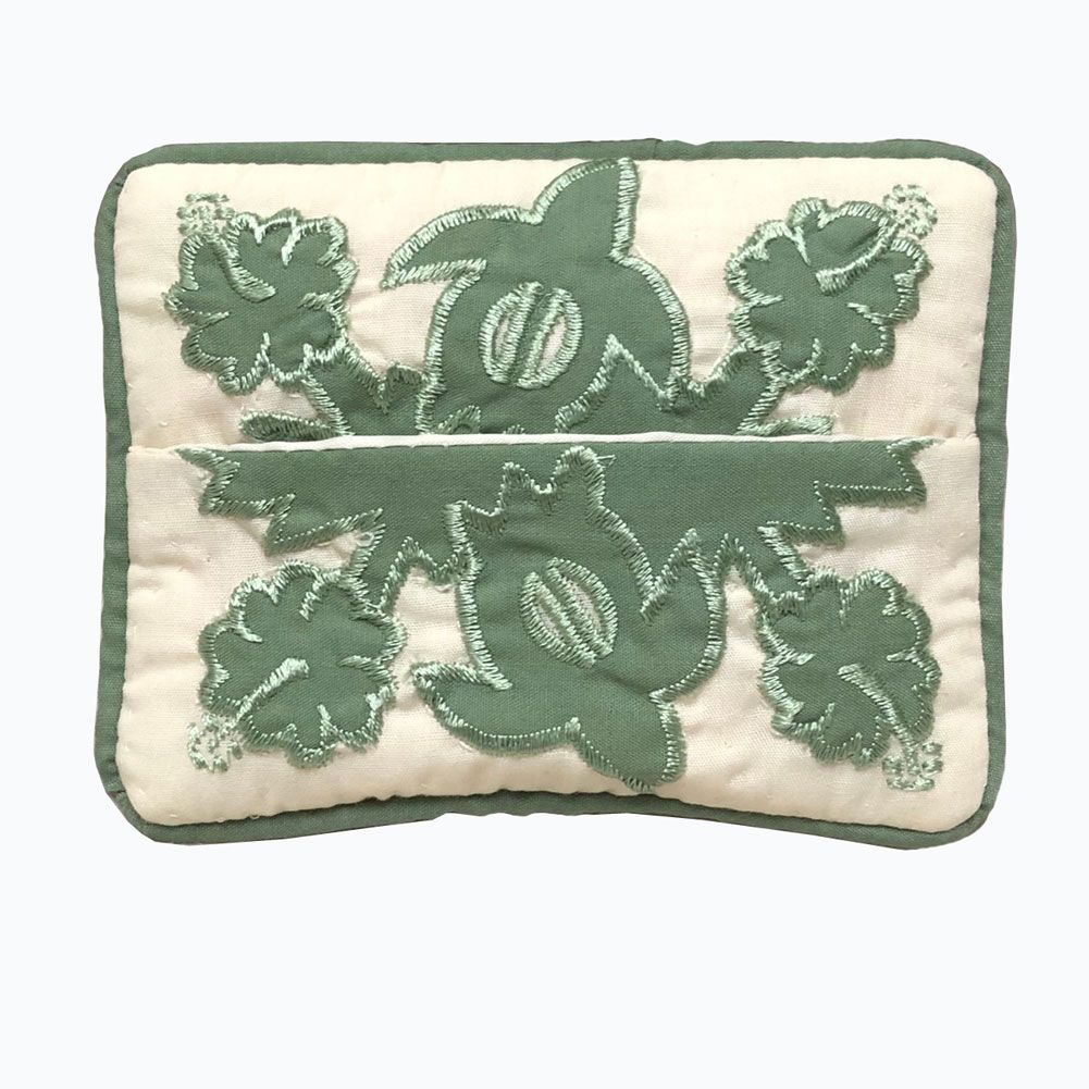 新品】ハワイアンキルト ポケットティッシュケース ホヌ柄 Hawaiian