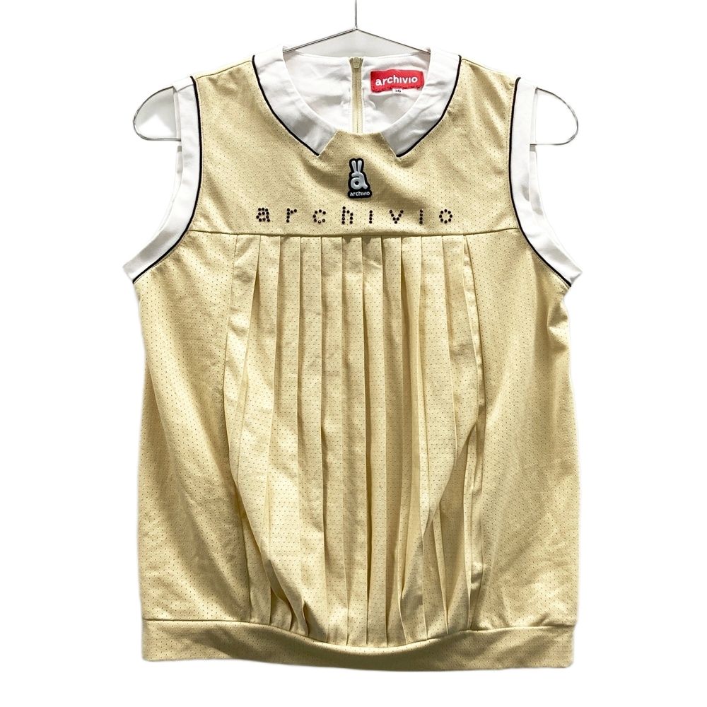サイズ：36 ARCHIVIO アルチビオ ノースリーブTシャツ メッシュ