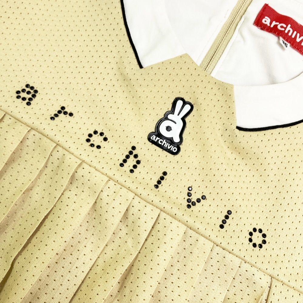 サイズ：36 ARCHIVIO アルチビオ ノースリーブTシャツ メッシュ