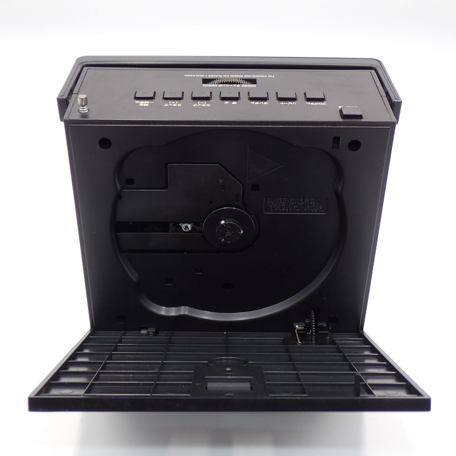 オーム電機 AudioComm ステレオCDラジオ RCD-R30N-K ブラック ジャンク