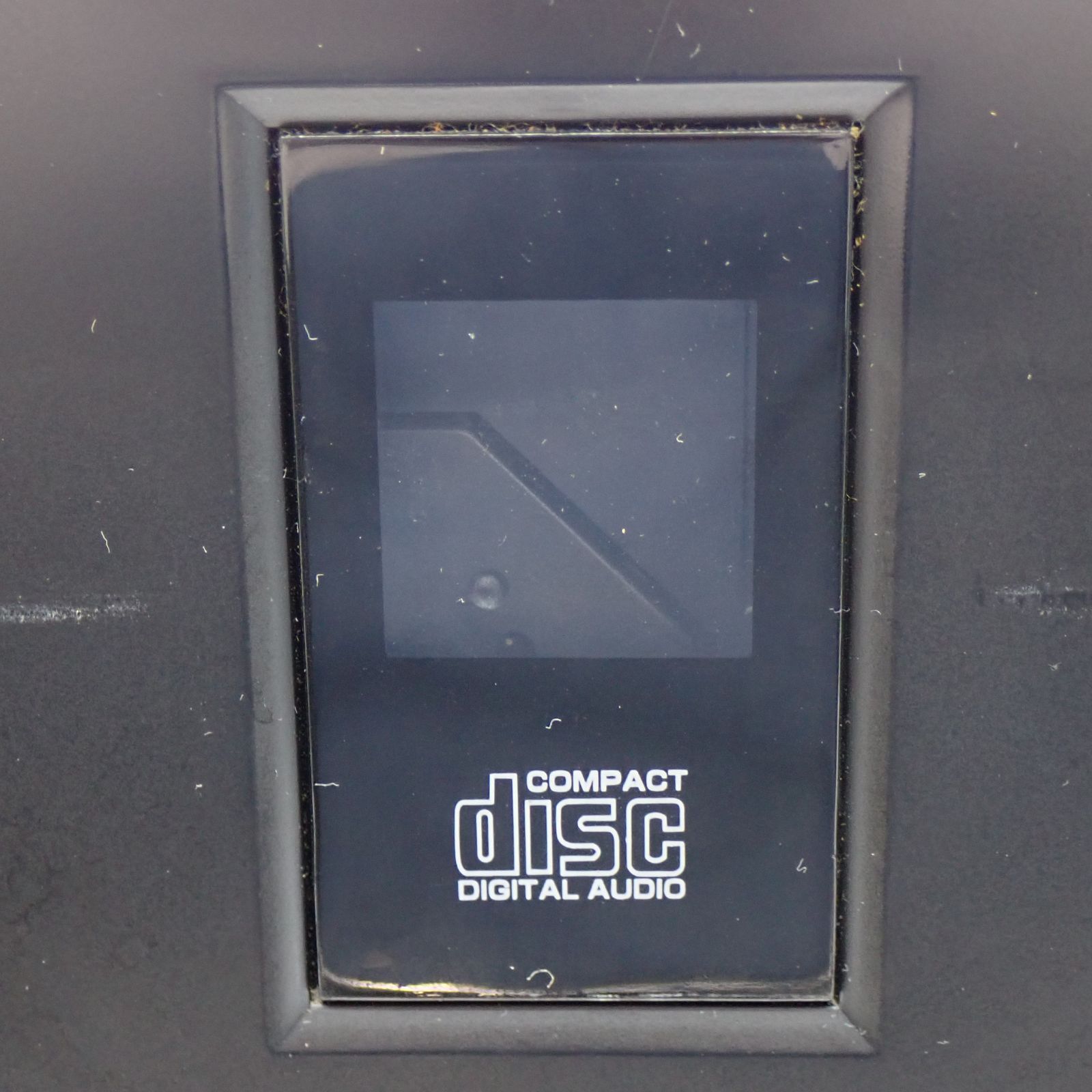 オーム電機 AudioComm ステレオCDラジオ RCD-R30N-K ブラック ジャンク