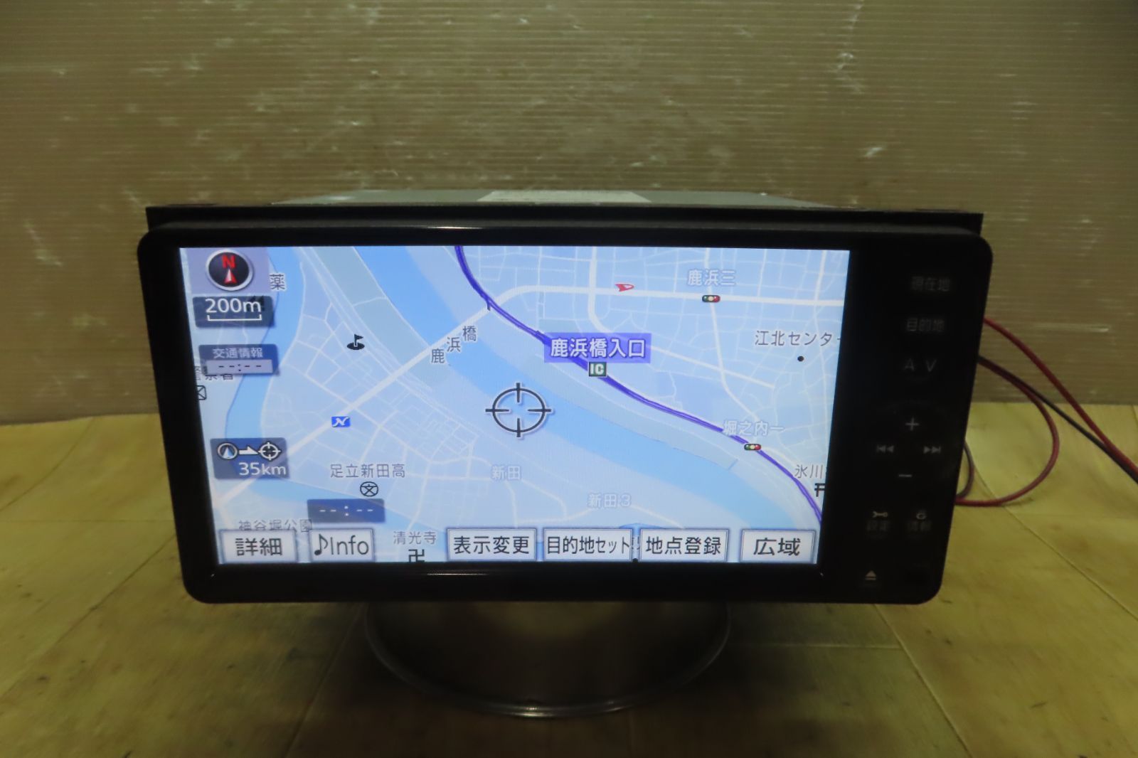 動作保証付F5562/トヨタ純正 NSZT-W61G SDナビ 地図2011年 地デジTV 