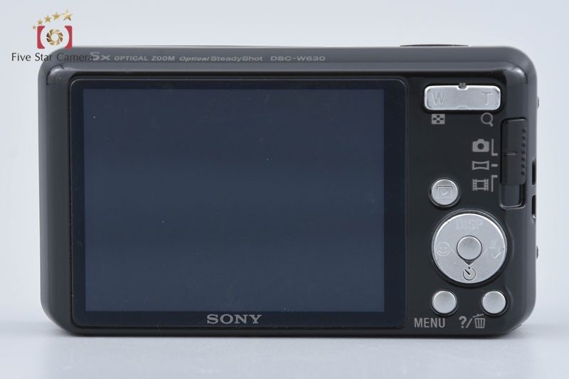 中古】SONY ソニー Cyber-Shot DSC-W630 ブラック デジタルスチル