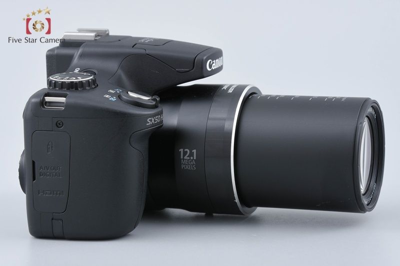 中古】Canon キヤノン PowerShot SX50 HS ブラック コンパクトデジタル