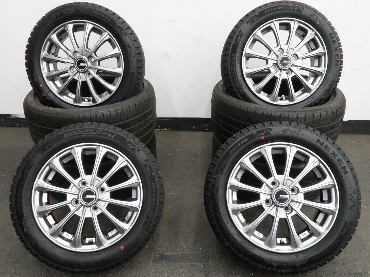 スタッドレスタイヤ 2024年製 185⁄65R15 NEXEN NEXEN WINGUARD ice2