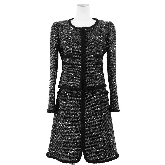SALE】Rene ルネ セットアップ サイズ 36/34 レディース ツイード