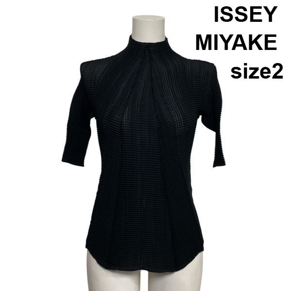 ◇ イッセイミヤケ ISSEY MIYAKE カットソー 半袖 プリーツ