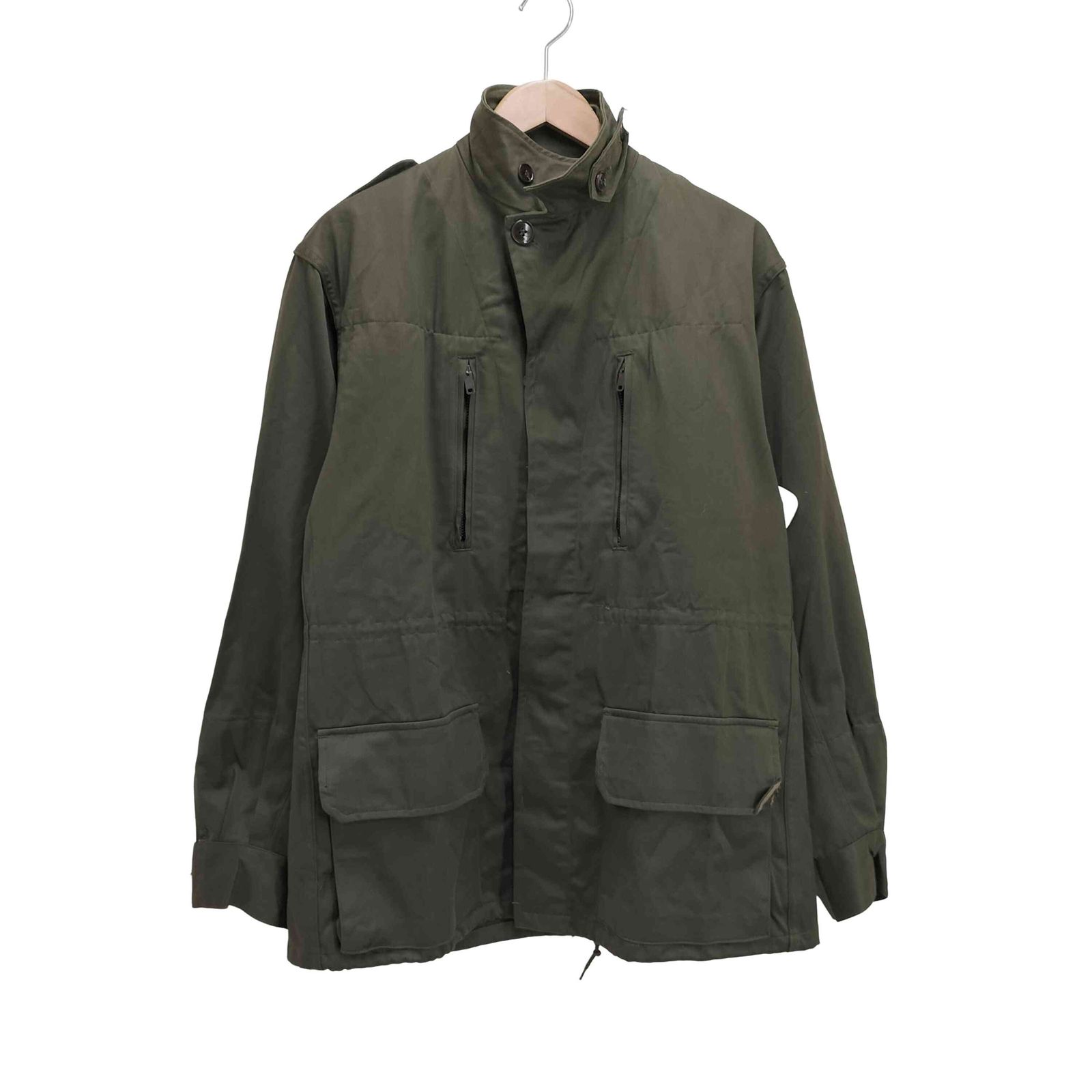 フランス軍　60s オリーブグリーン ミリタリージャケット French フランス軍 Army FRENCH 60s フレンチアーミー ARMY Trench