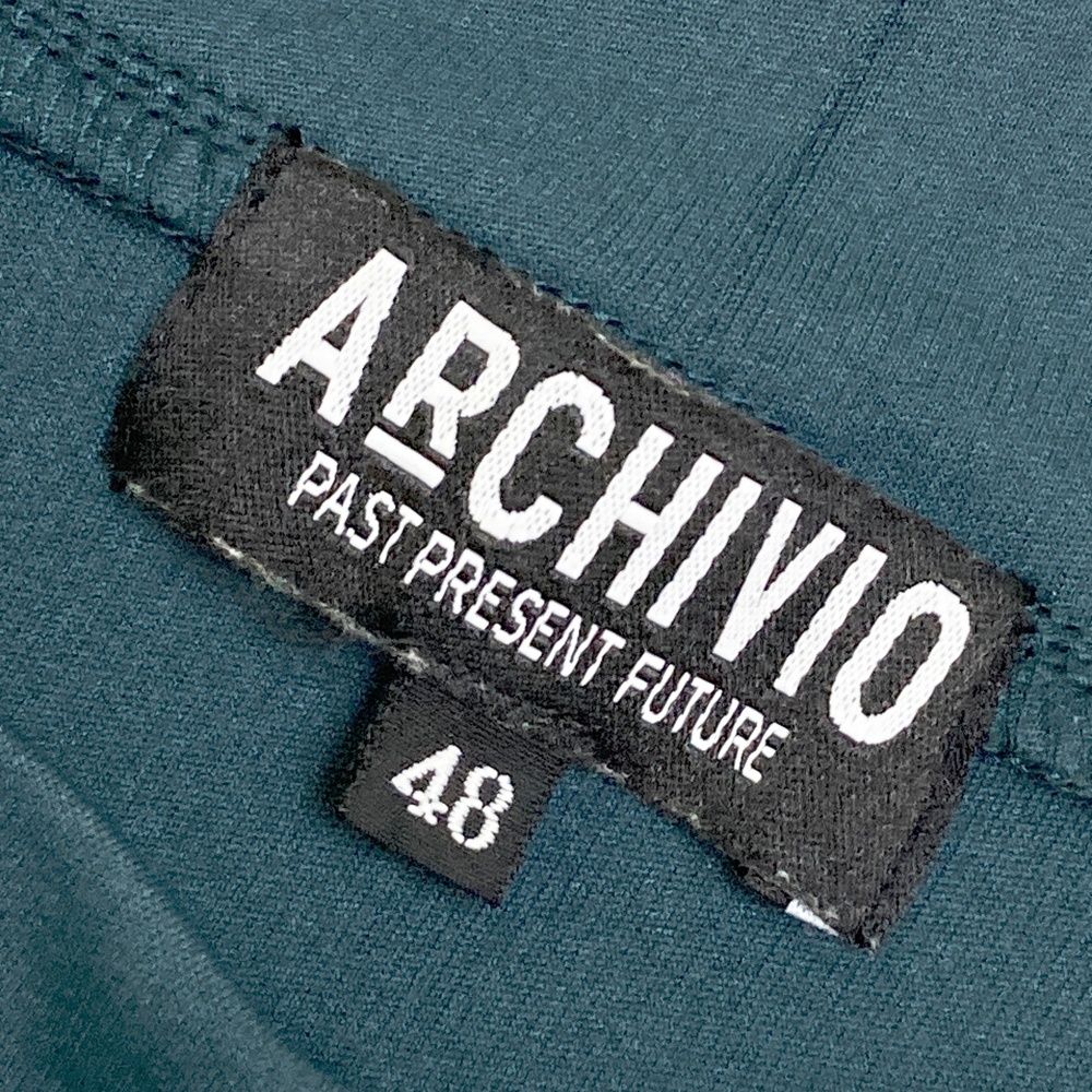 サイズ：48 ARCHIVIO アルチビオ 2024年モデル モックネック 半袖T