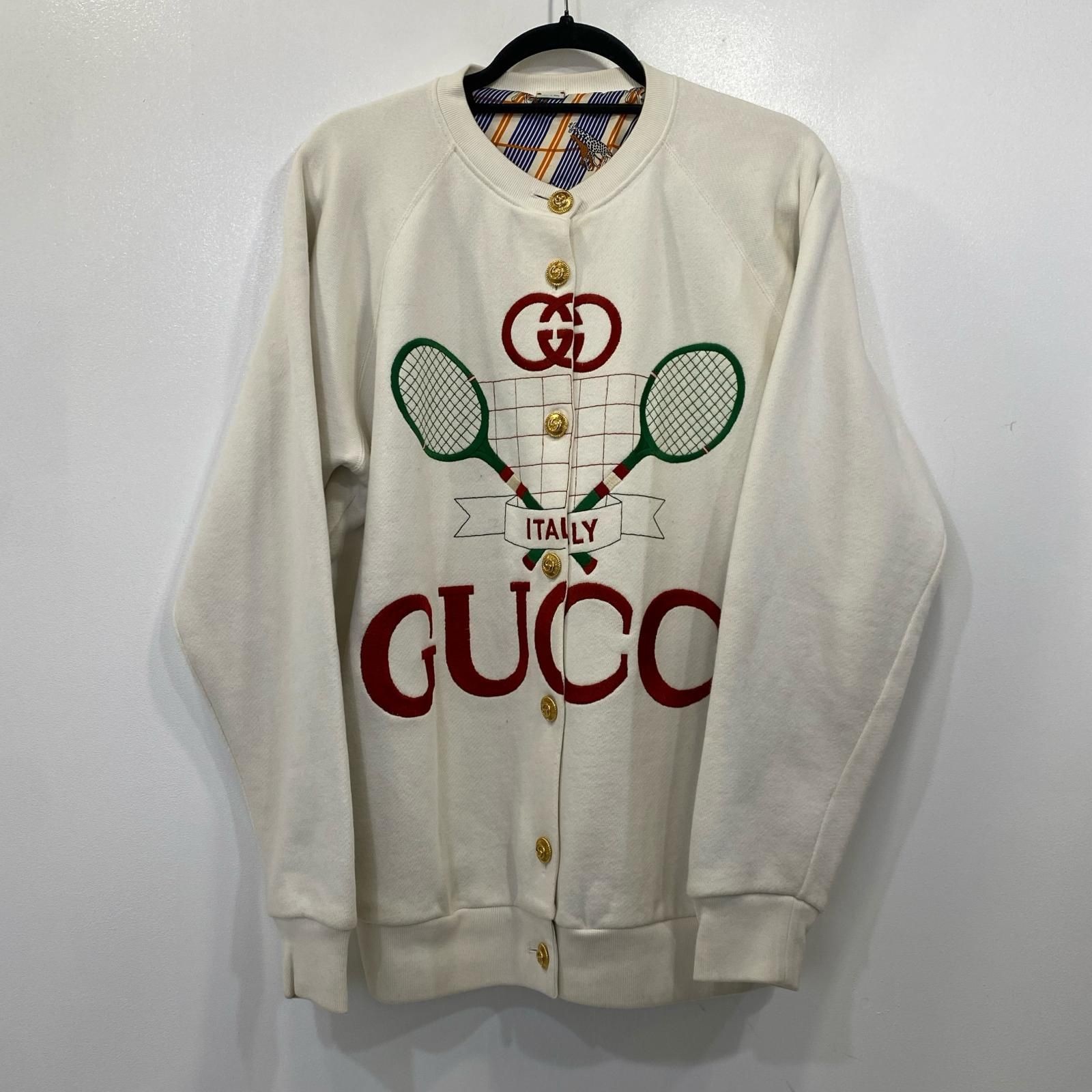 姫路東店】 中古 GUCCI | グッチ カーディガン グッチテニス 581165 