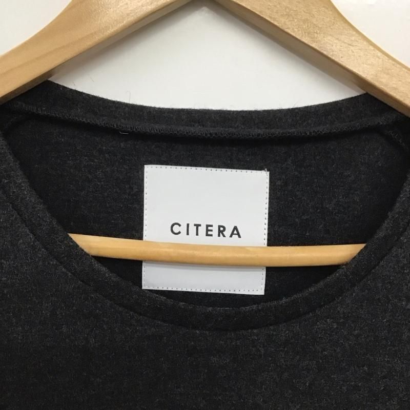 CITERA シテラ ニット、セーター 長袖 長袖ニットカットソー クルー 