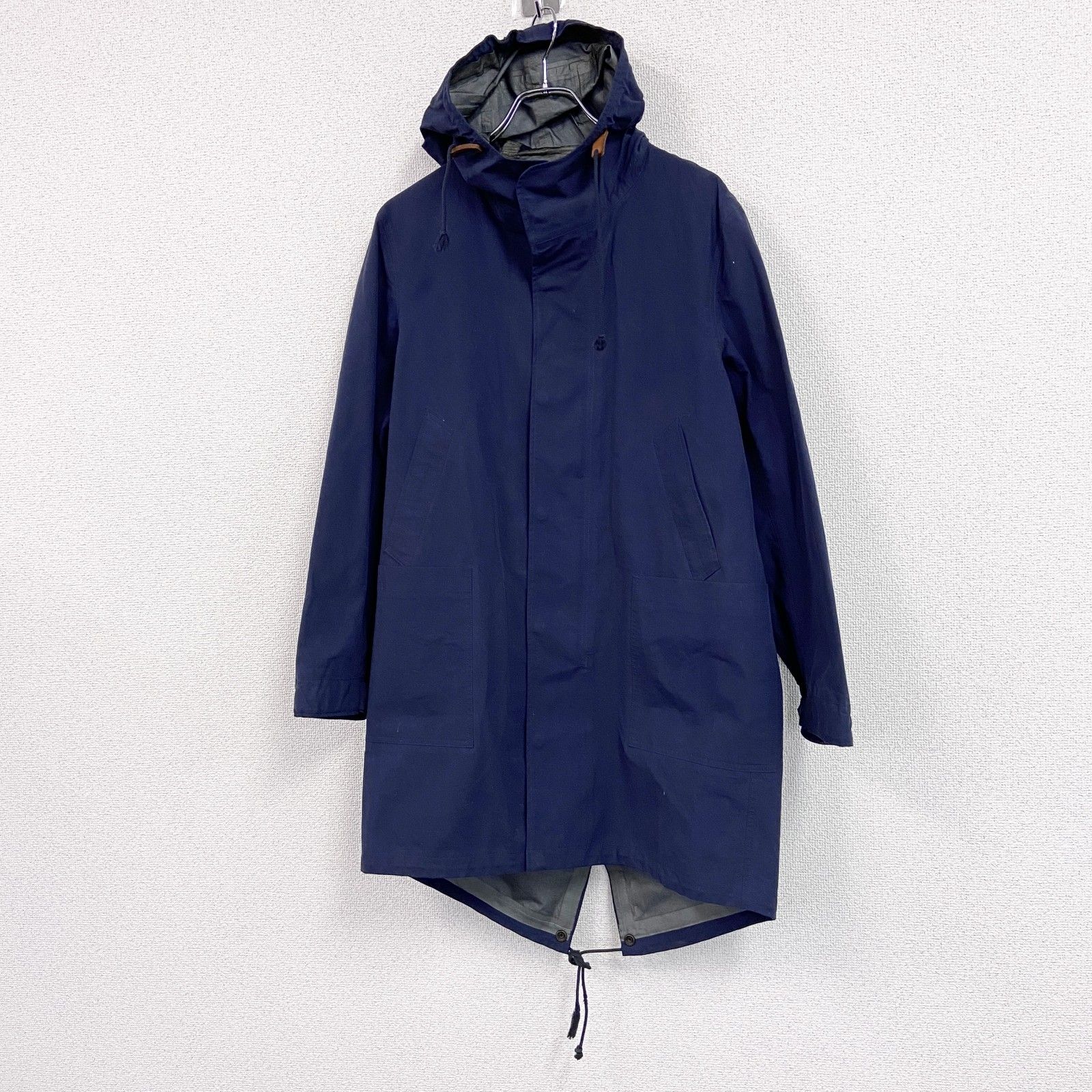 古着 used　UNUSED　アンユーズド　モッズコート　フィッシュテールパーカー　フーディー　紺　ネイビー　2サイズ