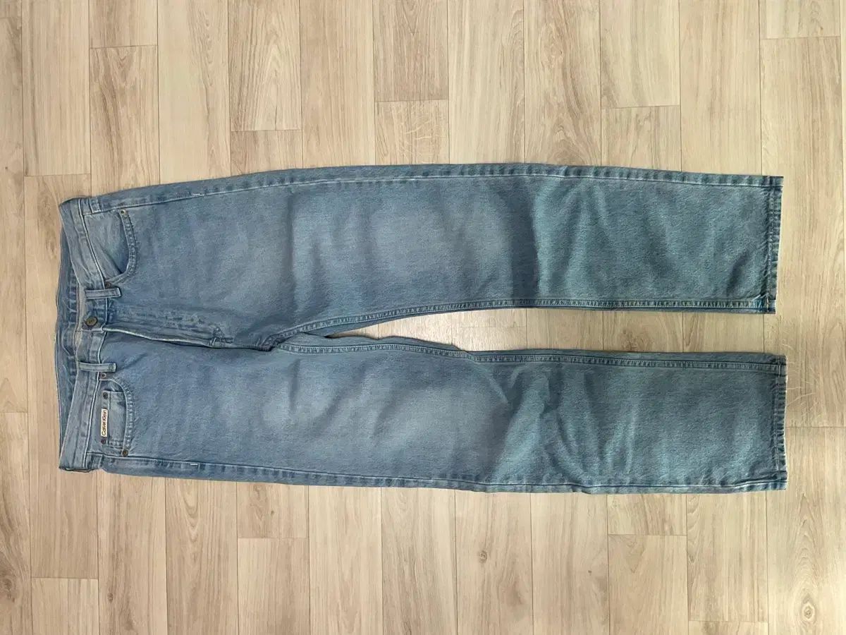 Calvin Klein Jeans 【31×30】 ライトグレー スリム Calvin Klein 