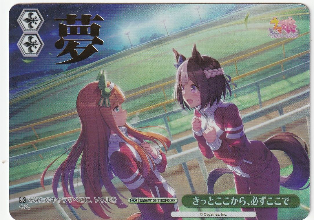ヴァイスシュヴァルツ きっとここから、必ずここで OFR ウマ娘