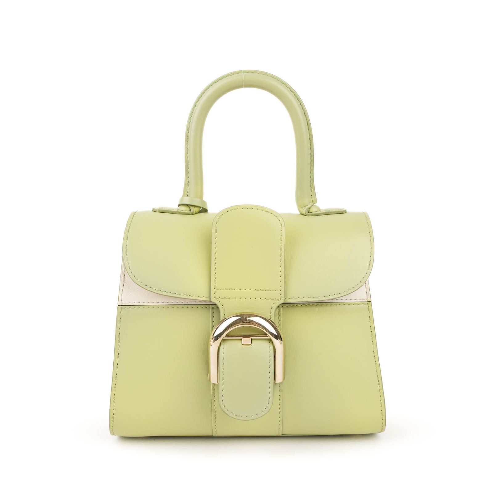 中古】 DELVAUX デルヴォー デルボー ブリヨン MM Brillant Box Calf 