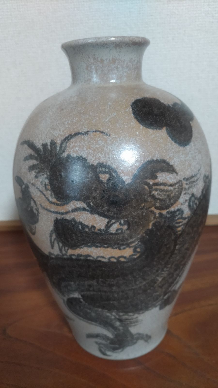 陶器花瓶 アースカラー 美術工芸品 装飾壺 オブジェ（へ-73） 陶器花瓶 アースカラー 美術工芸品 装飾壺 オブジェ（へ-73） 【公式通販】