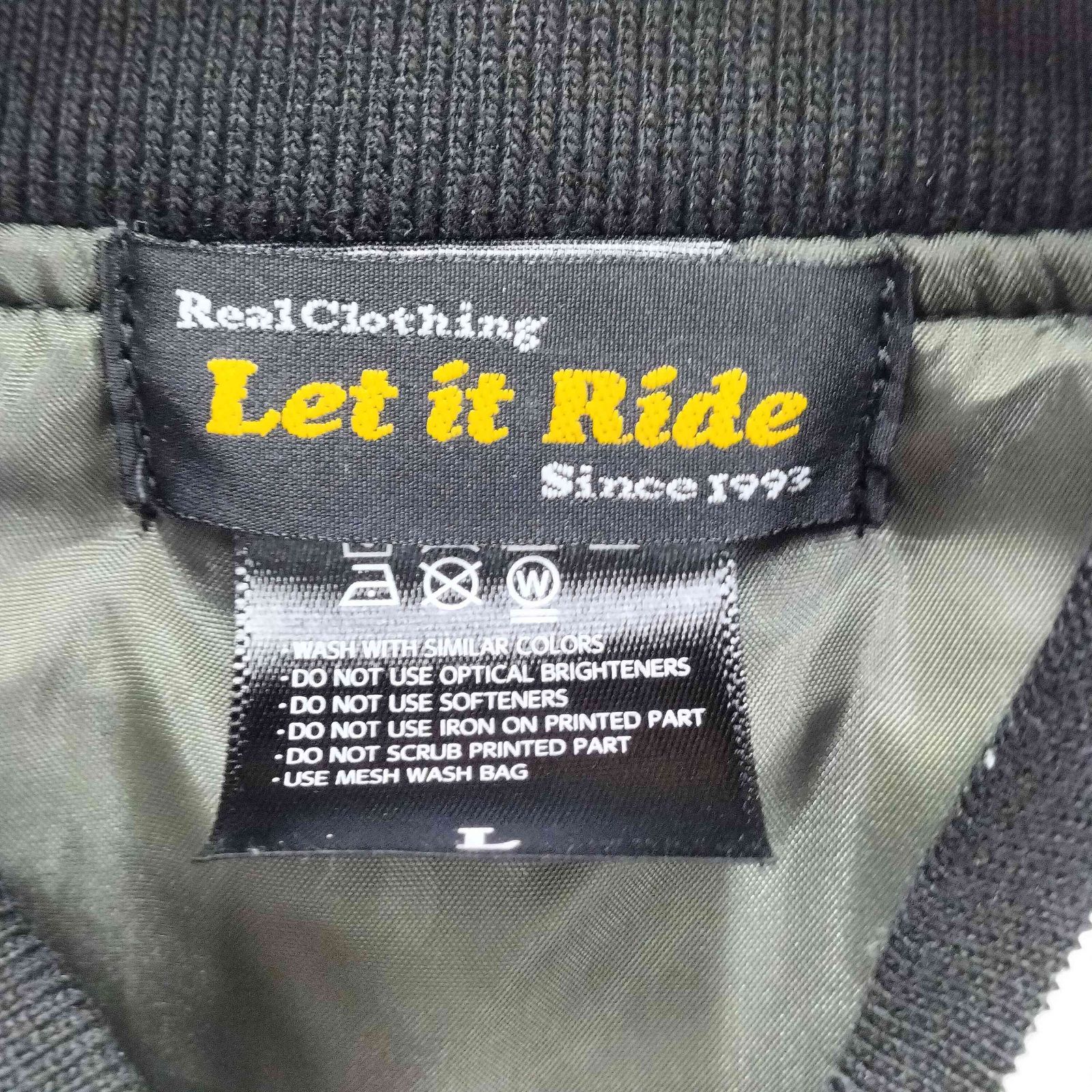 レットイットライド Let it Ride プリントスタジャン メンズ L - メルカリ