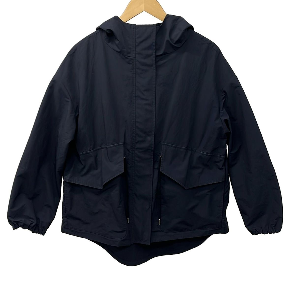 HERNO(ヘルノ) ブルゾン サイズ42 M レディース美品 - ダークネイビー