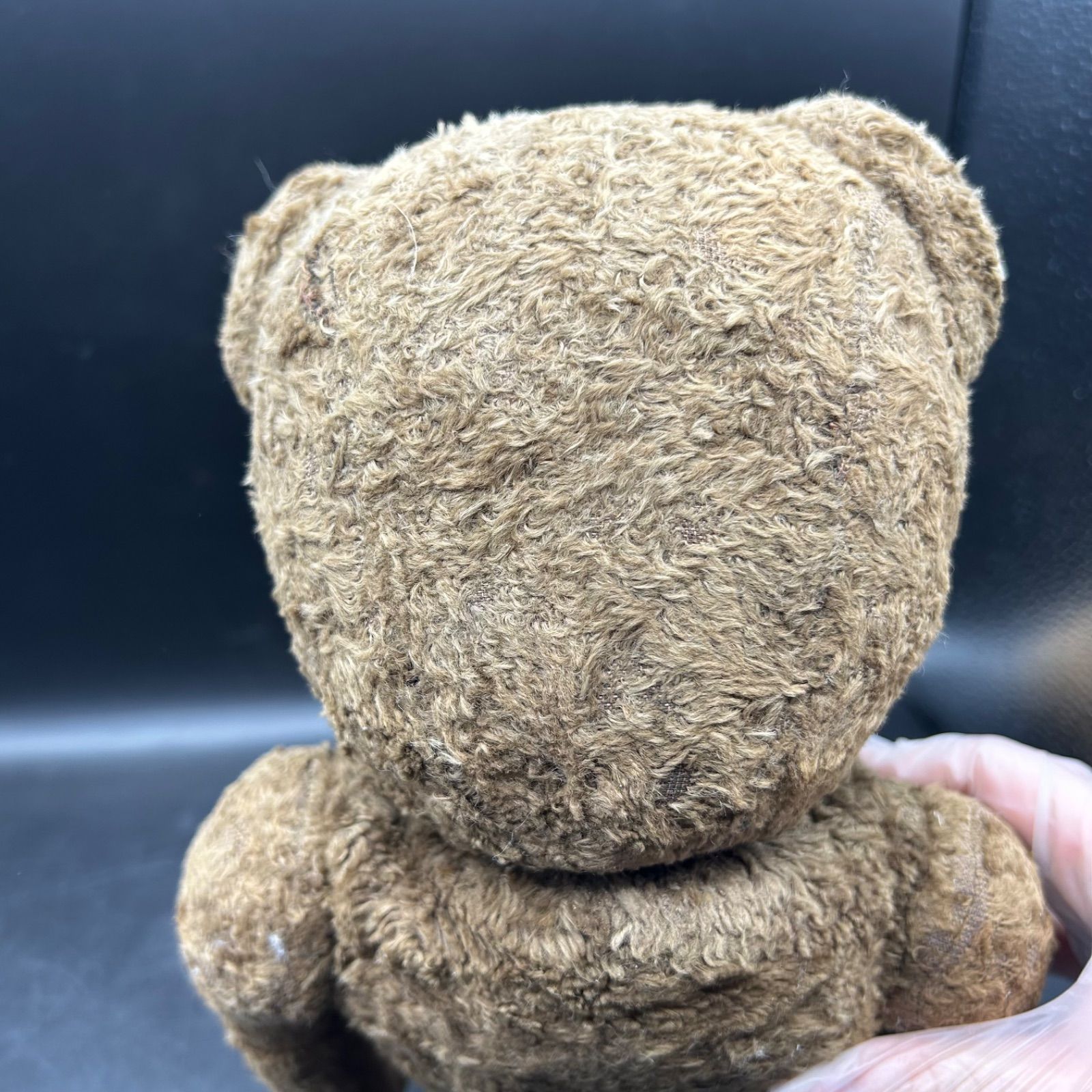 アンティーク テディベア こげ茶 オールドベア アンティークベア
