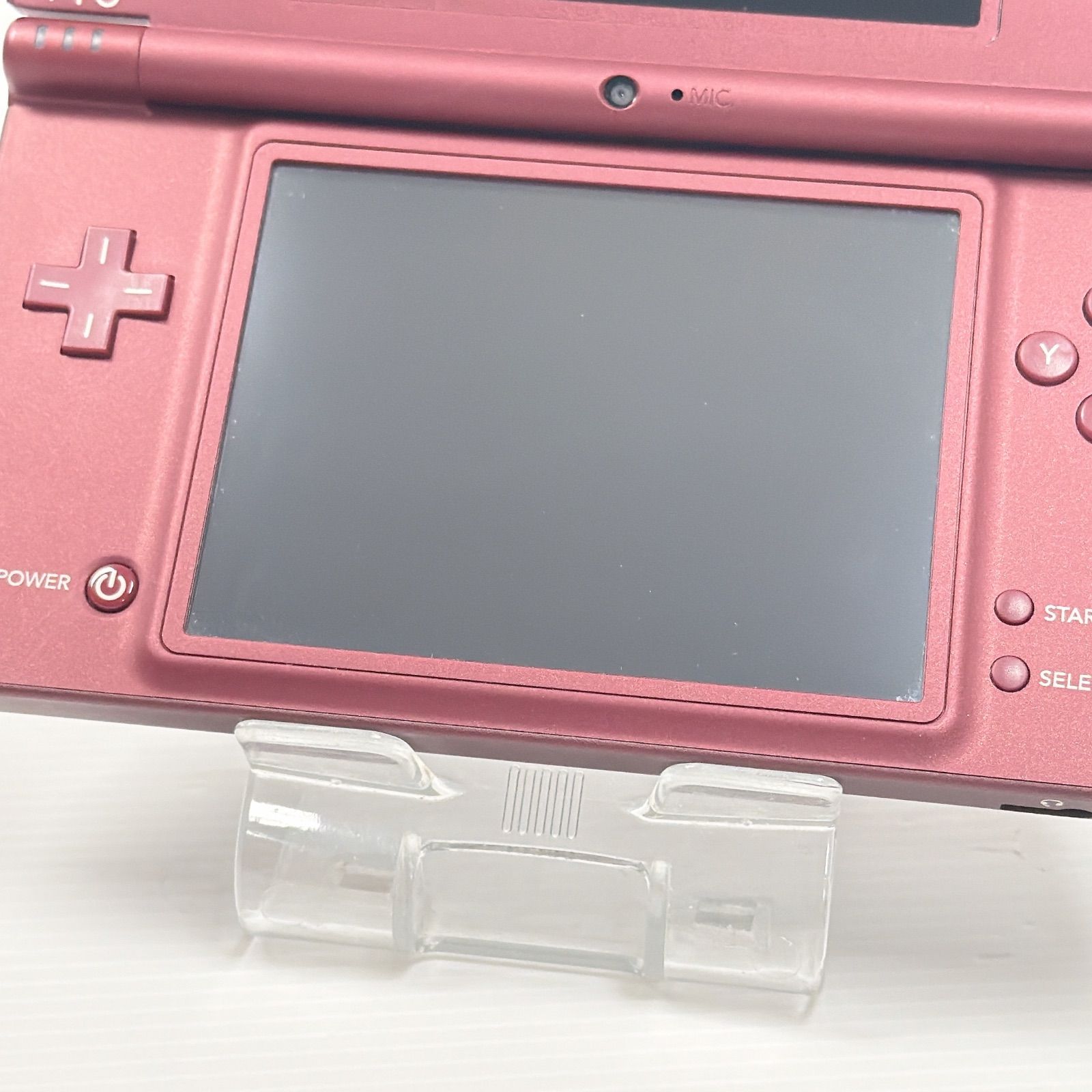 極美品 ニンテンドー DSiLL ワインレッド 遊べるセット 動作確認済み