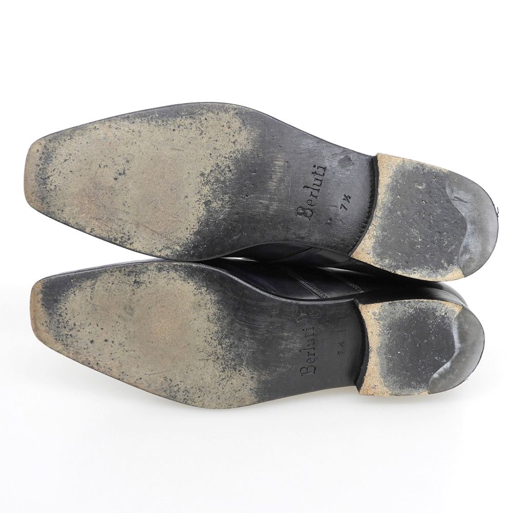 berluti ベルルッティ オルガ期 Bバックル シングルモンク ストラップ