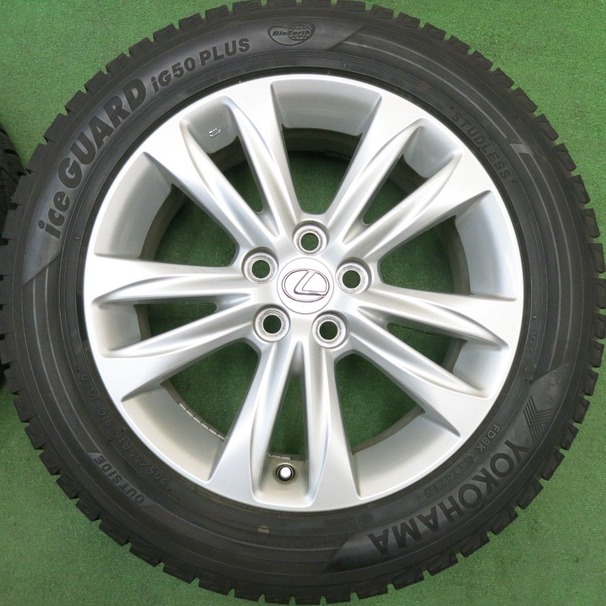 バリ溝！9.5分☆レクサス CT 純正 205/55R16 スタッドレス ヨコハマ 