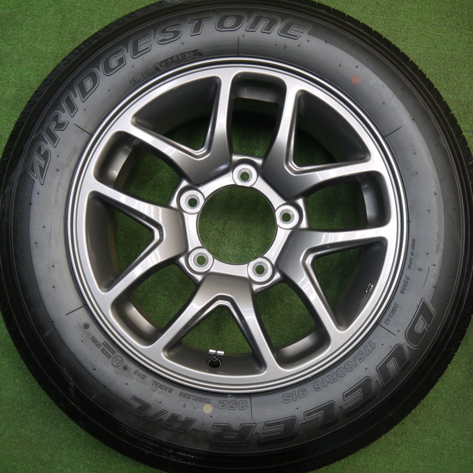 ブリジストン デューラー 175/80r16 新車外し 4本 ジムニー JB 自動車