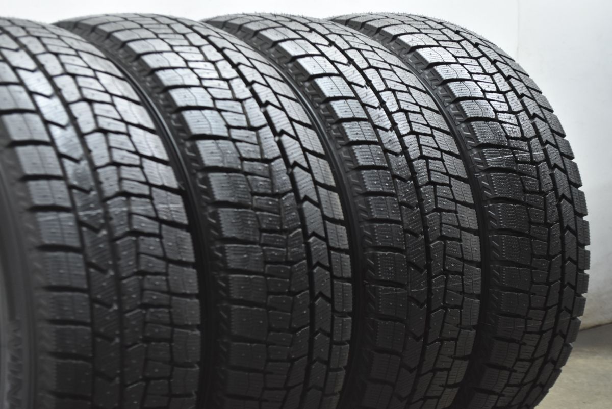 2025年製 超バリ溝 美品】DUFACT 17in 7J +55 PCD114.3 ダンロップ