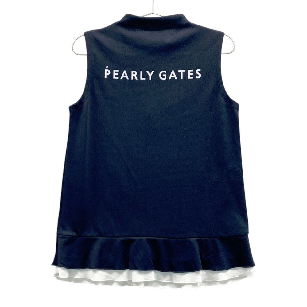 サイズ：1 PEARLY GATES パーリーゲイツ モックネック ノースリーブ