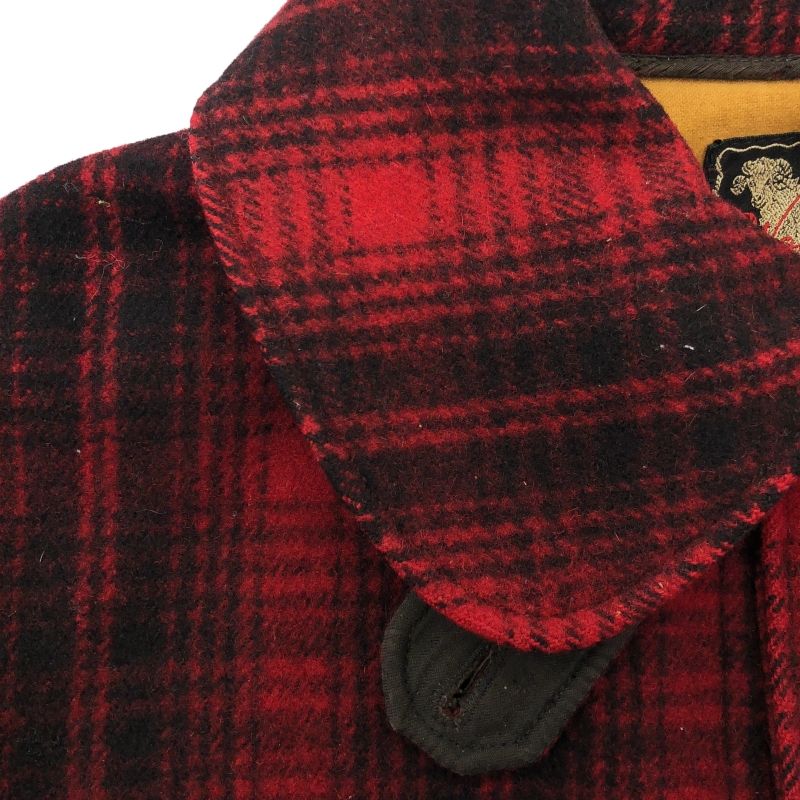 中古】WOOLRICH 50-60s マッキーノジャケット サイズ50(L～LL相当) 赤