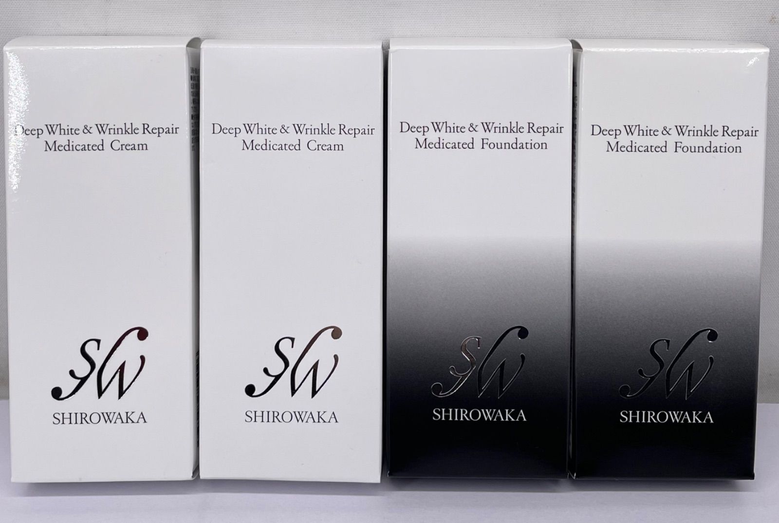 シロワカ ファンデーション クリーム 4個セット - メルカリ