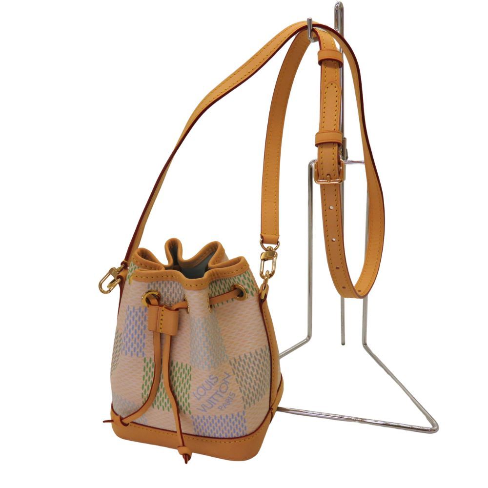 中古 ルイ ヴィトン LOUIS VUITTON N40640 RFID(ICチップ) レディース ショルダーバッグ ダミエリシャス ピスタチオグリーン ダミエリシャス ≪値下げ≫【中古】LOUIS VUITTON ルイヴィトン N40640 ダミエ
