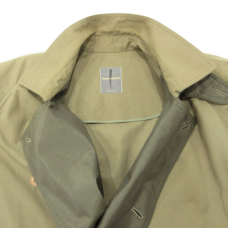 三重本店】 中古 ISSEY MIYAKE | イッセイミヤケ トレンチコート 筆