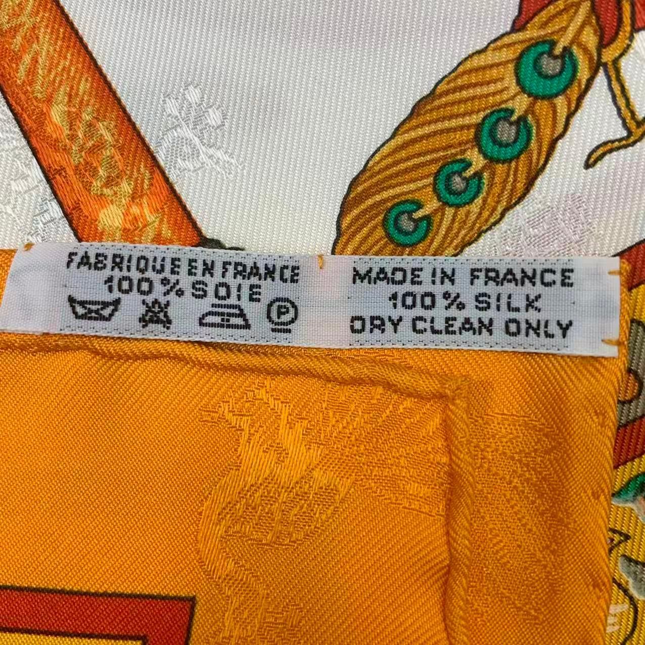 極美品 HERMES エルメス スカーフ カレ90 CIELS BYZANTINS ビザンチン