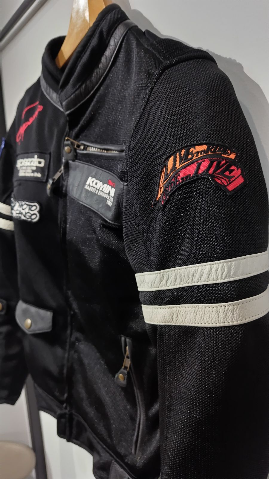 h116◇KOMINE コミネ◇レディースライダージャケットプロテクター入り