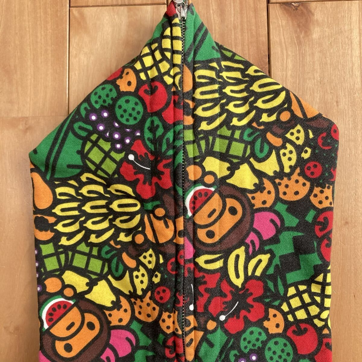 Tropical Milo フルジップ パーカー Mサイズ a bathing ape BAPE full