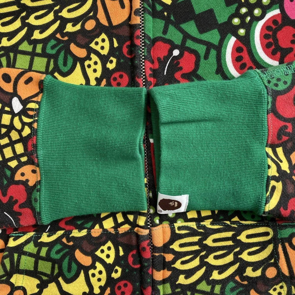 Tropical Milo フルジップ パーカー Mサイズ a bathing ape BAPE full