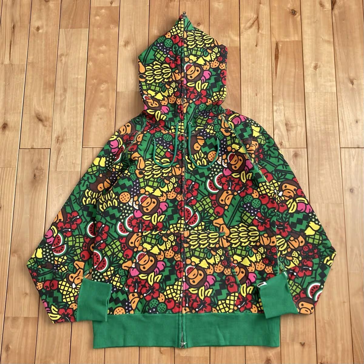 A・BATHING APE BABY MIRO カモ柄 パーカー Mサイズ A BATHING A