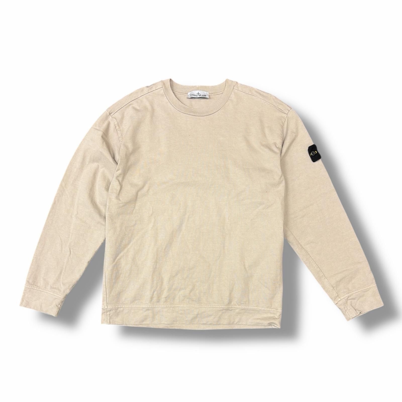STONE  ベージュ トレーナー STONE ISLAND ベージュトレーナー 【公式通販】