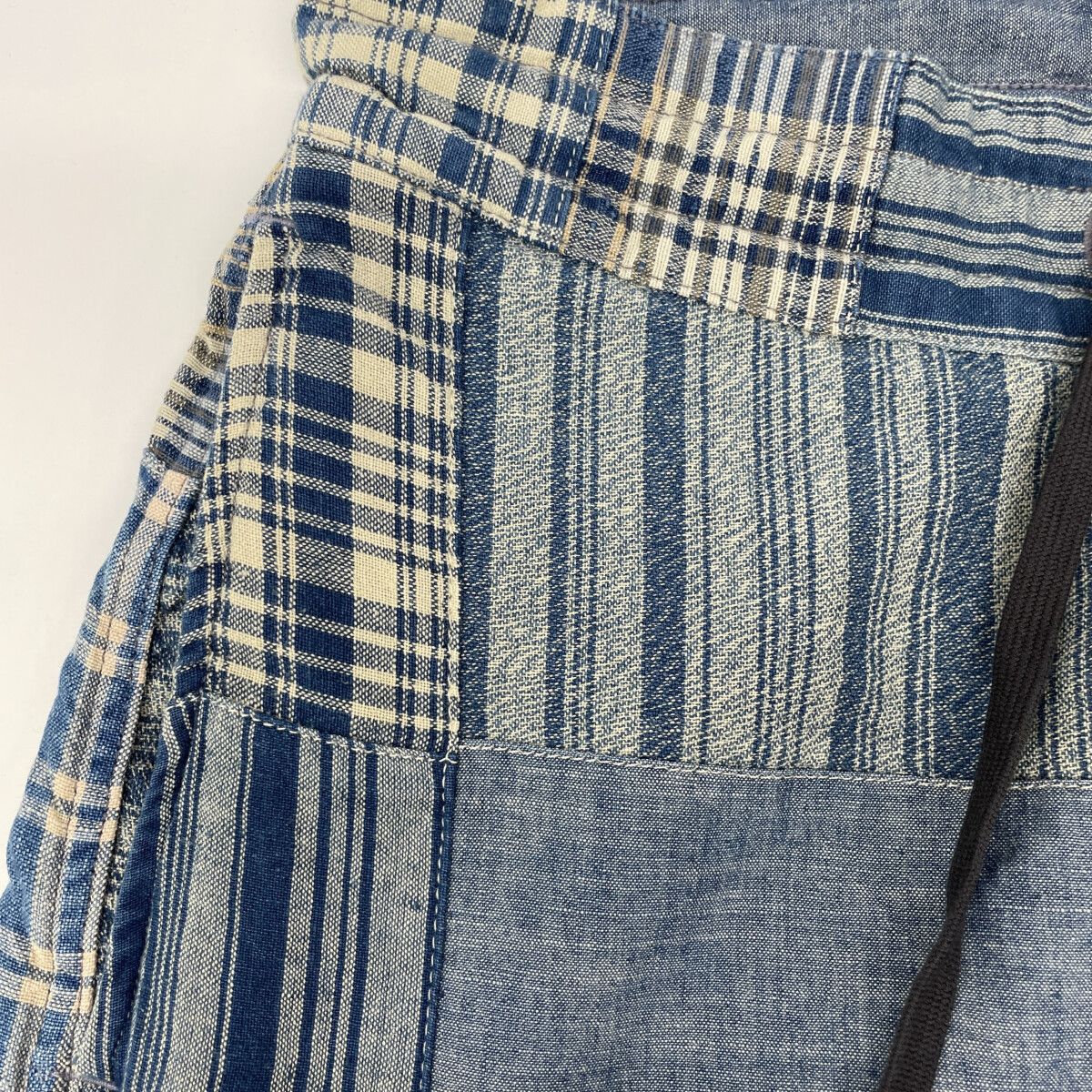 RRL ダブルアールエル ﾊﾟｯﾁﾜｰｸ ﾄﾞﾛｰｽﾄﾘﾝｸﾞ ｳｴｽﾄ ﾄﾗｳｻﾞｰ - ｲﾝﾃﾞｨｺﾞ 28 