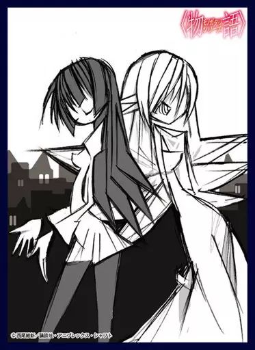 [Used] Supply Clock Works Sleeve Collection Vol.56 ＜Story＞ Series Senjogahara Hitagi & Kiss Shot