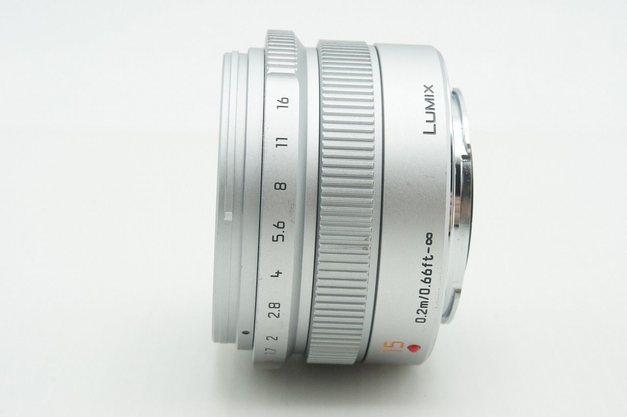 Panasonic パナソニック LEICA DG SUMMILUX 15mm F1.7 ASPH. H-X015