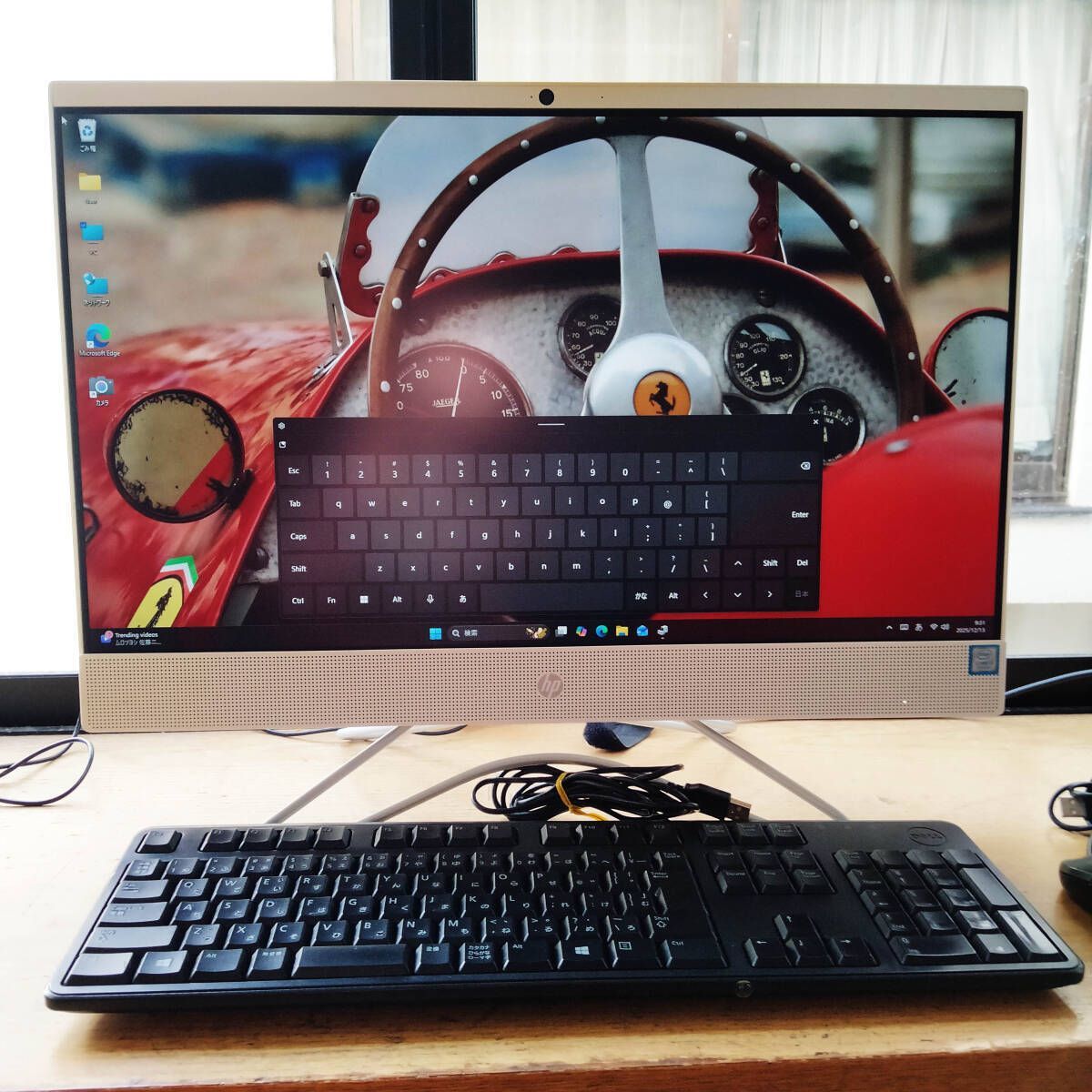 TCC01 HP 24-f1003jp 9世代 i3 9100T nVIDIA 256G/SSD NVMe + 2.0T/HDD ツインストレージ  タッチ 1920×1080 一体型 AiO