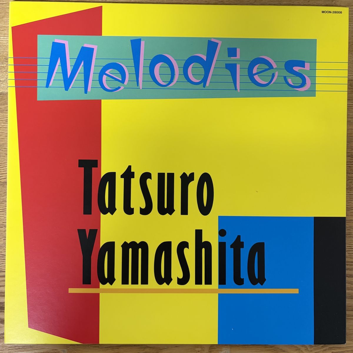 LP / Tatsuro Yamashita = 山下達郎 - Melodies / Moon Records - MOON
