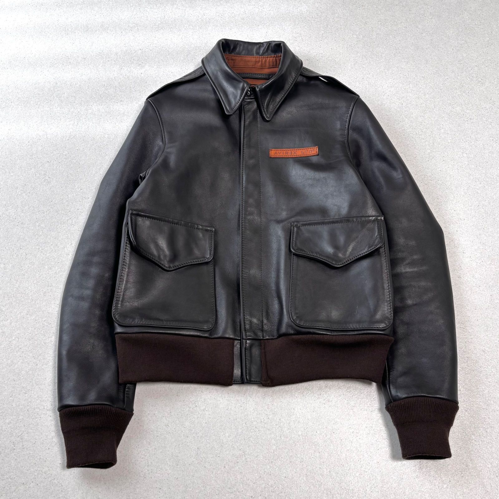 定価17万円 AVIREX MADE IN USA A-2 flight jacket アヴィレックス